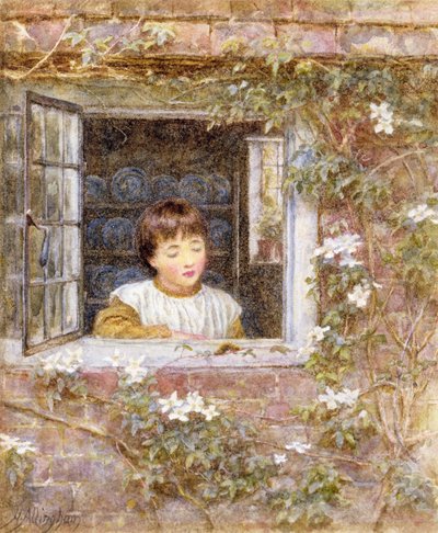 Die Raupe von Helen Allingham